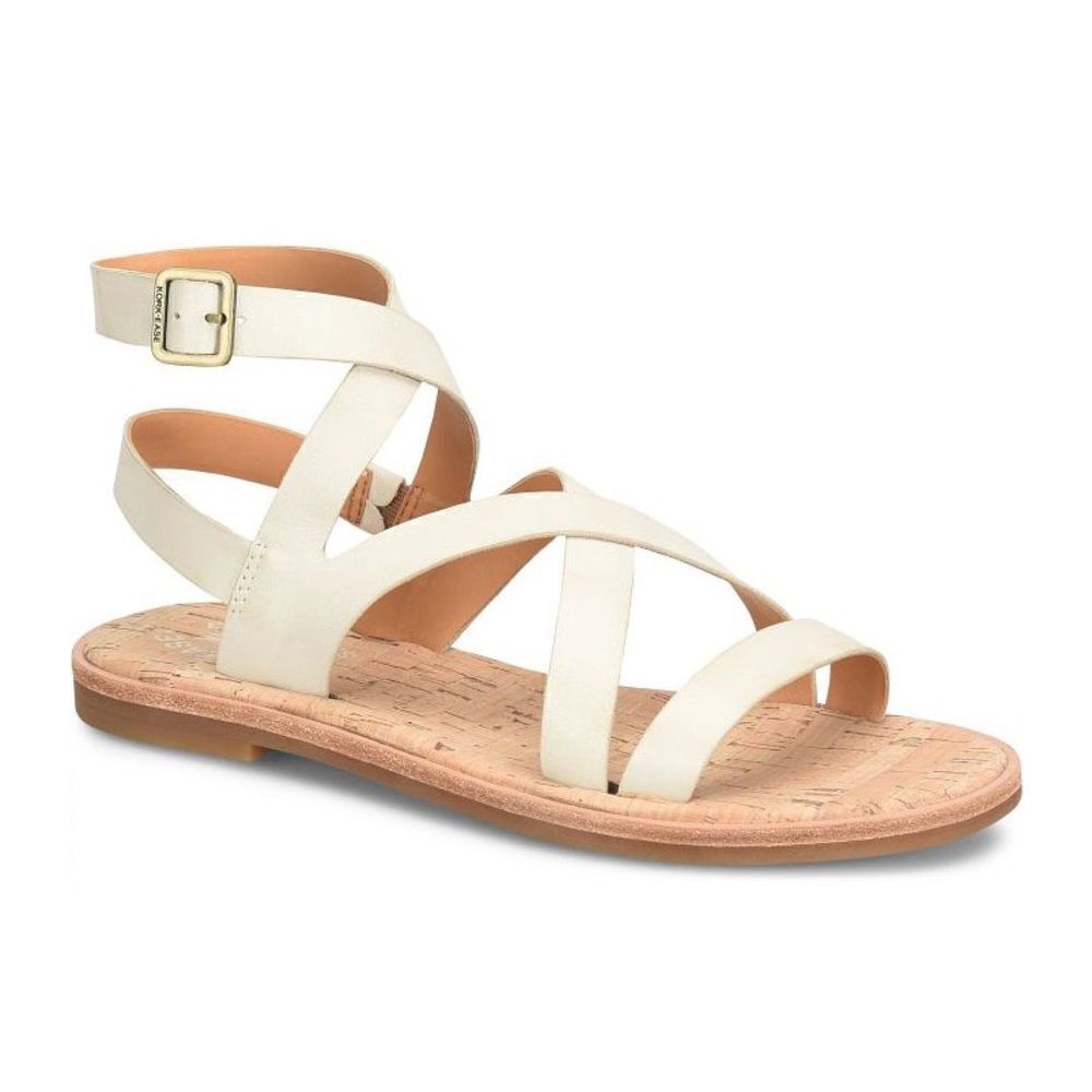 KORK-EASE Women's Bryleigh Flat Sandals shoes size 10